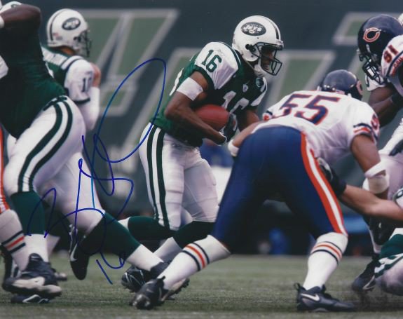 Brad Smith Autographed Signed 8X10 New York Jets Photo - Autographs