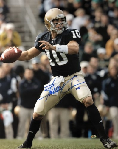 Brady Quinn Notre Dame Fighting Irish 16-3 16x20 Autographed Signed Photo - Certified Authentic 