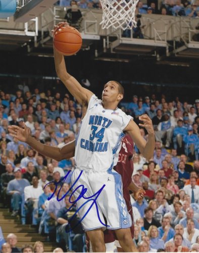 Brandan Wright Autographed Signed 8X10 Unc Tar Heel Photo - Autographs 