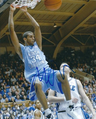 Brandan Wright Autographed Signed 8X10 University Of North Carolina Photo - Autographs 