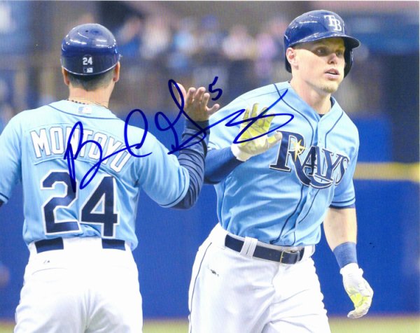 Brandon Guyer Autographed Signed 8X10 Tampa Bay Rays Photo. - Autographs