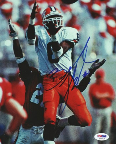 Brandon Lloyd Autographed 8X10 Photo Illinois Fighting Illini PSA/DNA