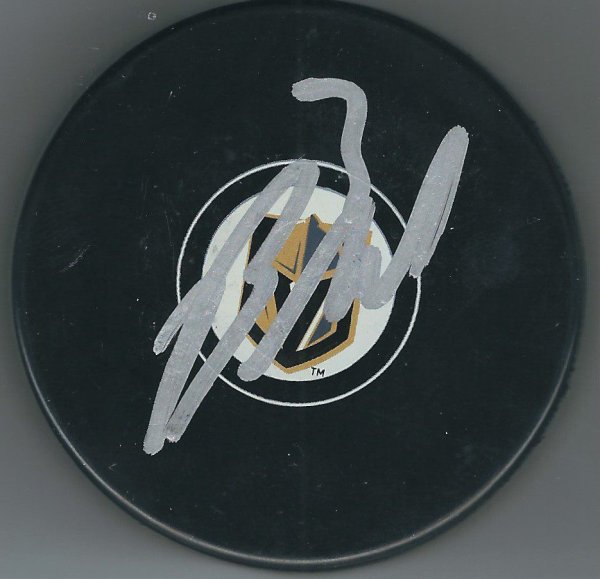 Brayden Mcnabb Autographed Signed Vegas Golden Knight Hockey Puck - Autographs