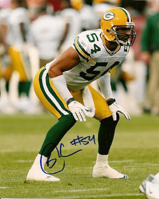 Brendan Chiller Autographed Signed Green Bay Packers Photo - Autographs 