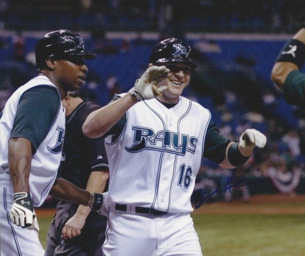 Brendan Harris Autographed Signed Tampa Bay Rays Photo. - Autographs