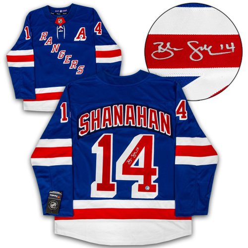 Brendan Shanahan Autographed Signed New York Rangers Fanatics Breakaway Jersey