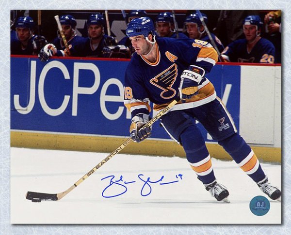 Brendan Shanahan Autographed Signed St Louis Blues Hockey 8x10 Photo