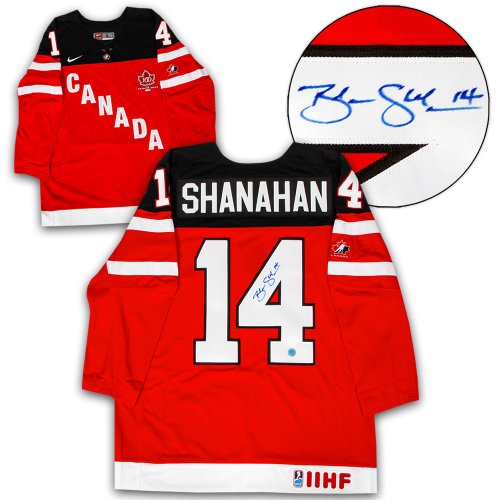 Brendan Shanahan Team Canada Autographed Signed Centennial Nike Jersey