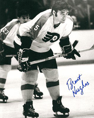 Brent Hughes Autographed Signed Photo - Philadelphia Flyers - Autographs