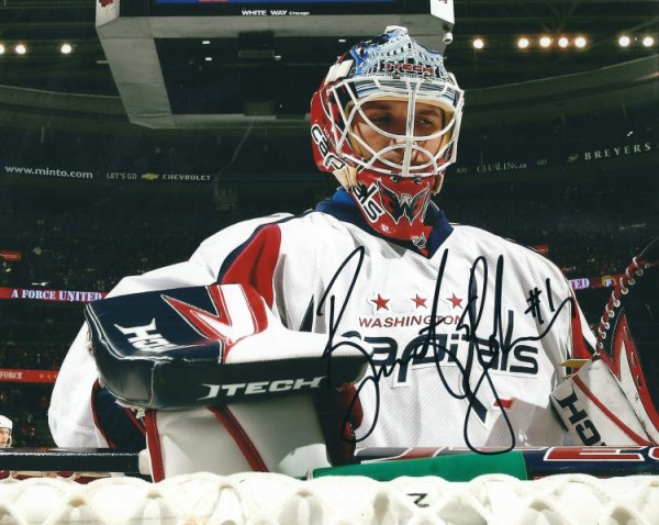 Brent Johnson Autographed Signed 8X10 Washington Capitals Photo - Autographs