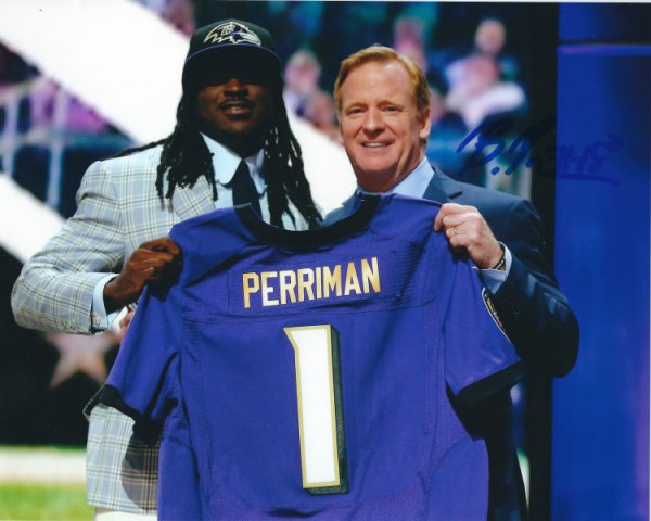Breshad Perriman Autographed Signed 8X10 Baltimore Ravens Photo - Autographs 