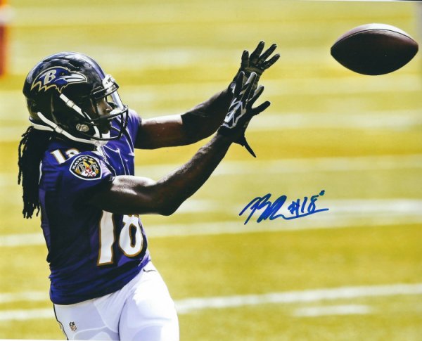Breshad Perriman Autographed Signed 8X10 Baltimore Ravens Photo - Autographs 