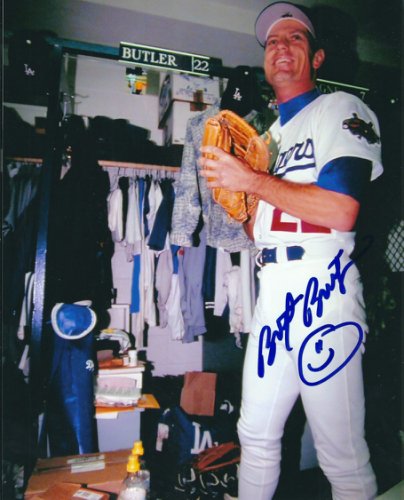 Brett Butler Autographed Signed 8X10 Los Angeles Dodgers Photo - Autographs 