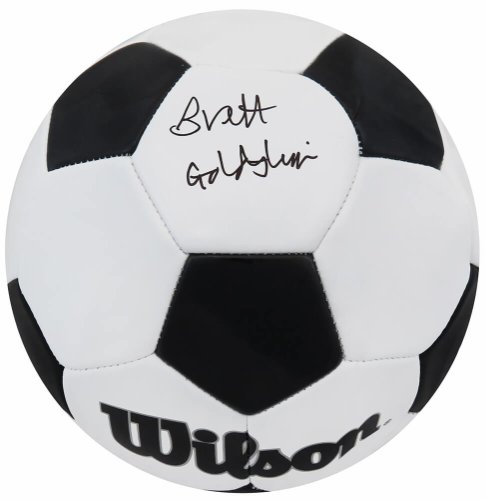 Brett Goldstein (Roy Kent) Autographed Signed Wilson Black & White Size 5 Soccer Ball 