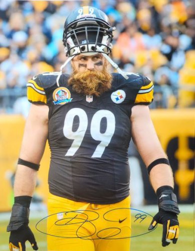 Brett keisel outlet bumblebee jersey