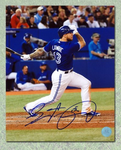 Brett Lawrie Autographed Signed Toronto Blue Jays Batting 8x10 Photo
