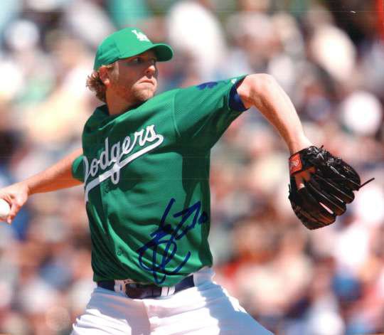 Brett Tomko Autographed Signed Los Angeles Dodgers Photo - Autographs 