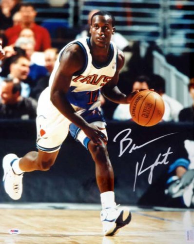 Brevin Knight Autographed 16X20 Photo Cleveland Cavaliers PSA/DNA