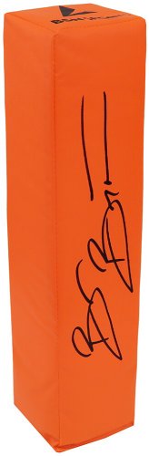 Brian Bosworth Autographed Signed BSN Orange Endzone Football Pylon