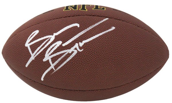Brian Bosworth Autographed Signed Wilson Super Grip Full Size NFL Football 
