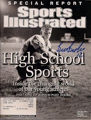 Brian Brohm Autographed Signed Sports Illustrated Magazine - Autographs 