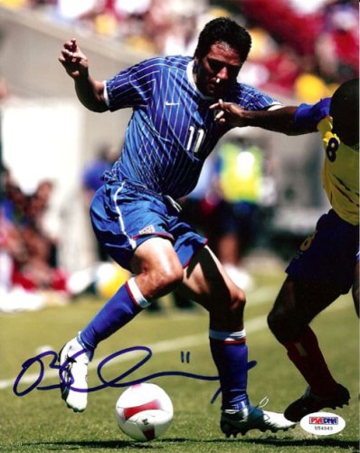 Brian Ching Autographed Signed 8X10 Photo Dynamos PSA/DNA 