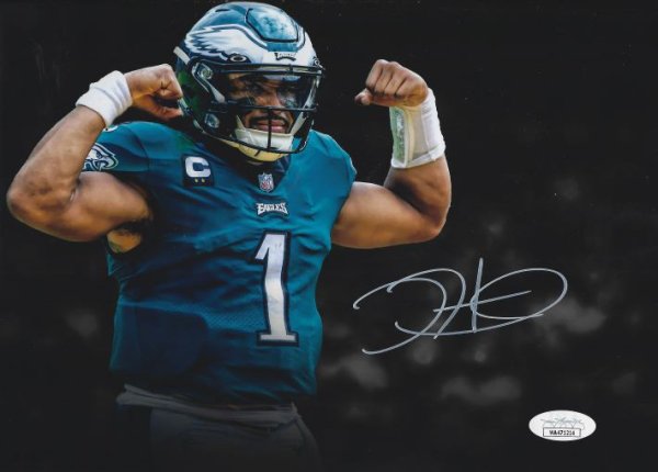 Brian Dawkins Autographed Signed 8X10 Philadelphia Eagles Photo JSA - Autographs