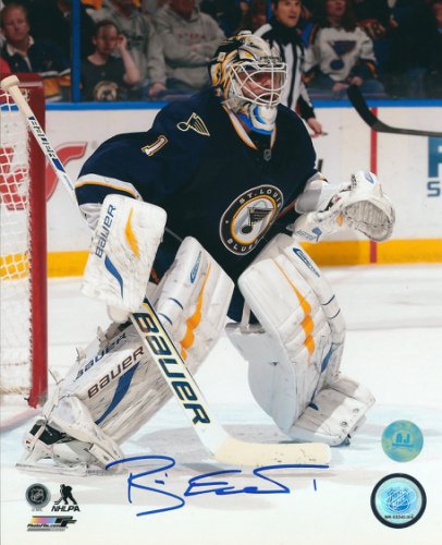 Brian Elliott Autographed Signed 8X10 St. Louis Blues Photo - Autographs