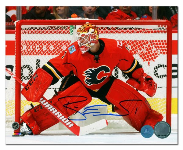 Brian Elliott Calgary Flames Autographed Signed Hockey Goalie 8x10 Photo