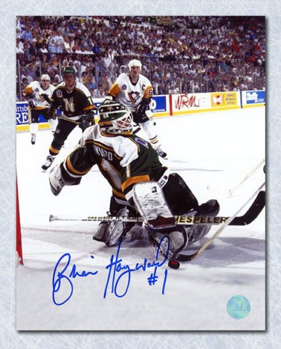 Brian Hayward Autographed Signed Minnesota North Stars 8x10 Photo