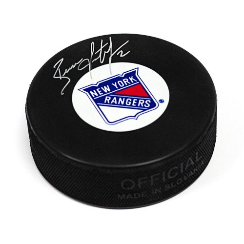 Brian Leetch New York Rangers Autographed Signed Hockey Puck