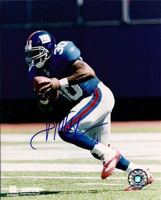 Brian Mitchell Autographed Signed 8X10 New York Giants Photo - Autographs