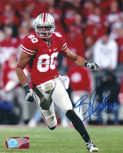 Brian Robiskie Autographed Signed 8X10 Ohio State University Photo - Autographs 
