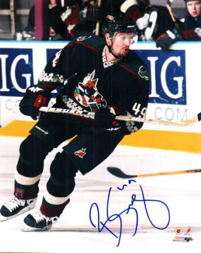 Brian Savage Autographed Signed Phoenix Coyotes Photo - Autographs 