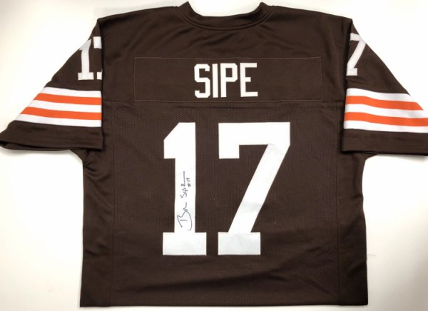 Brian Sipe Cleveland Browns Autographed Signed Jersey - Certified Authentic 