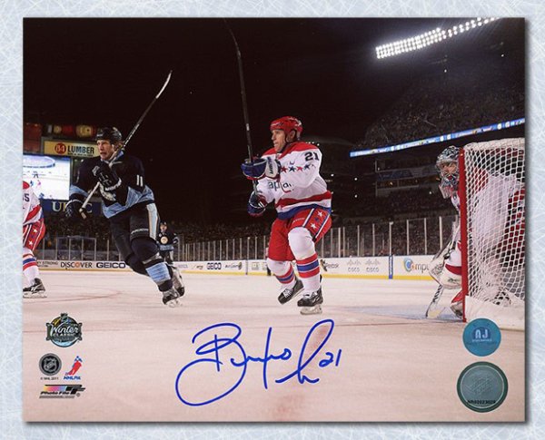 Brooks Laich Autographed Signed Washington Capitals 8x10 Photo