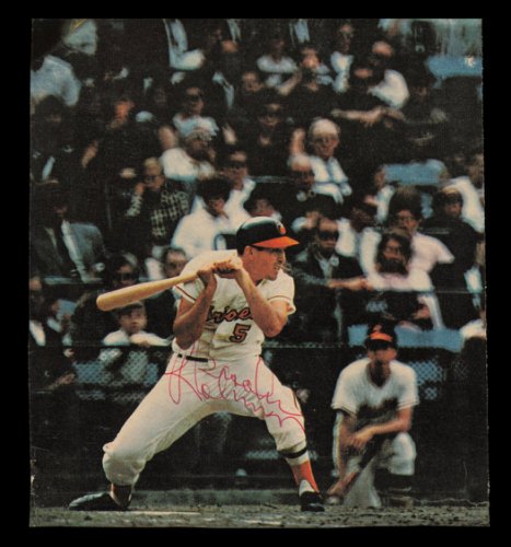 Brooks Robinson Autographed Signed 5.5X6 Magazine Page Photo Baltimore Orioles #232380 