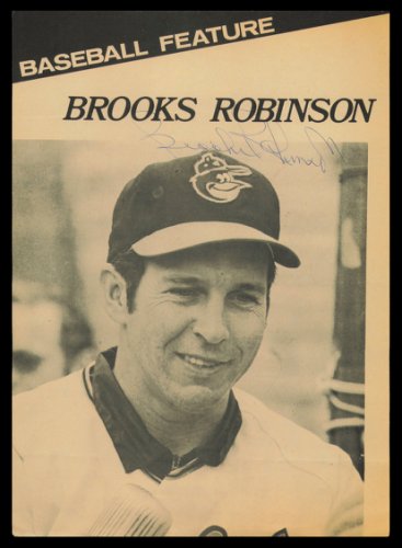 Brooks Robinson Autographed Signed 8X11 Magazine Page Photo Baltimore Orioles #232512 