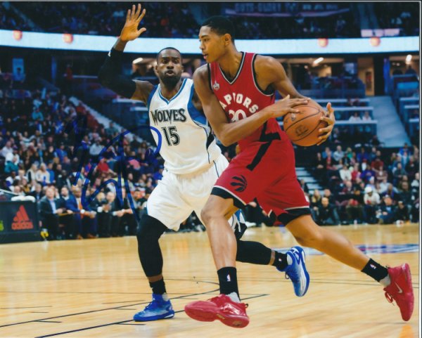 Bruno Caboclo Autographed Signed 8X10 Toronto Raptors Photo - Autographs