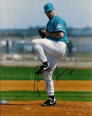 Bryan Harvey Autographed Signed Photo Florida Marlins - Autographs