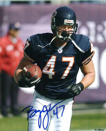 Bryan Johnson Autographed Signed 8X10 Chicago Bears Photo - Autographs 