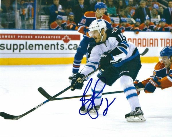 Bryan Little Autographed Signed 8X10 Winnipeg Jets Photo - Autographs