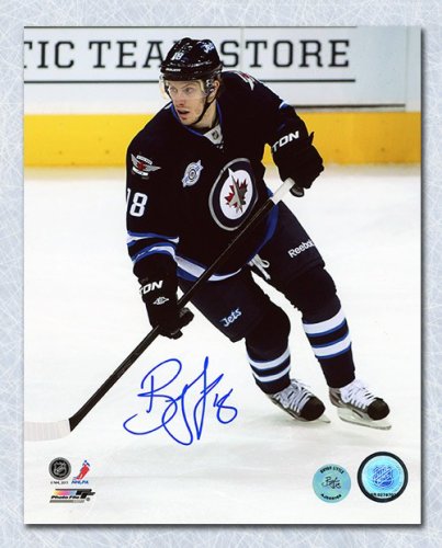 Bryan Little Autographed Signed Winnipeg Jets 8x10 Photo