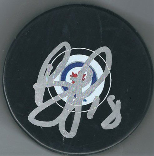 Bryan Little Autographed Signed Winnipeg Jets Hockey Puck - Autographs