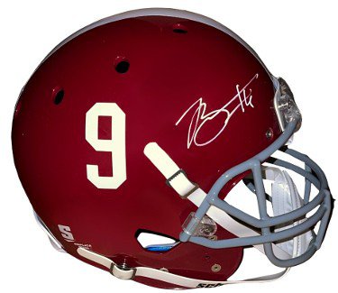 Bryce Young Autographed Signed Alabama Crimson Tide Schutt #9 FS Rep Helmet- Beckett/BAS Witnessed (Heisman) 