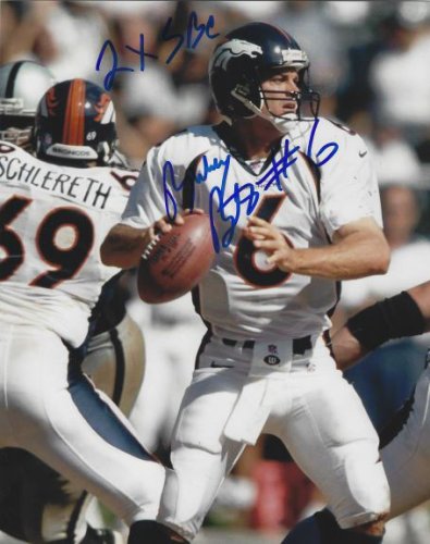 Bubby Brister Autographed Signed "2X Sbc" 8X10 Denver Broncos Photo - Autographs
