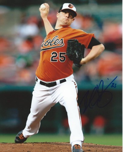 Bud Norris Autographed Signed 8X10 Baltimore Orioles Photo - Autographs 