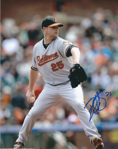 Bud Norris Autographed Signed 8X10 Baltimore Orioles Photo - Autographs 