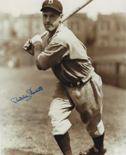 Buddy Hassett Autographed Signed 8X10 Brooklyn Dodgers Photo - Autographs