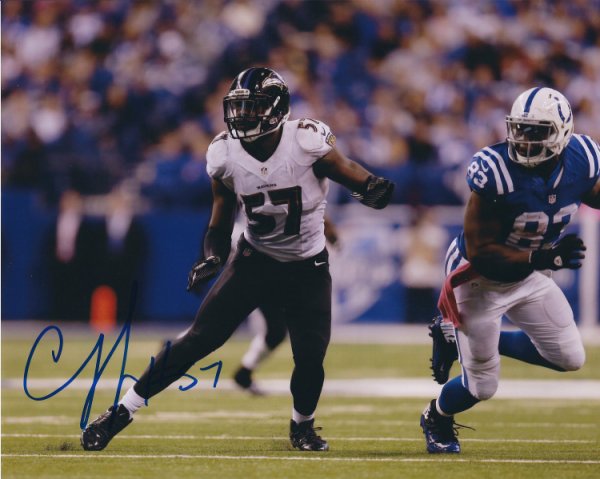 C.J. Mosley Autographed Signed C.J. Mosley 8X10 Baltimore Ravens Photo - Autographs 
